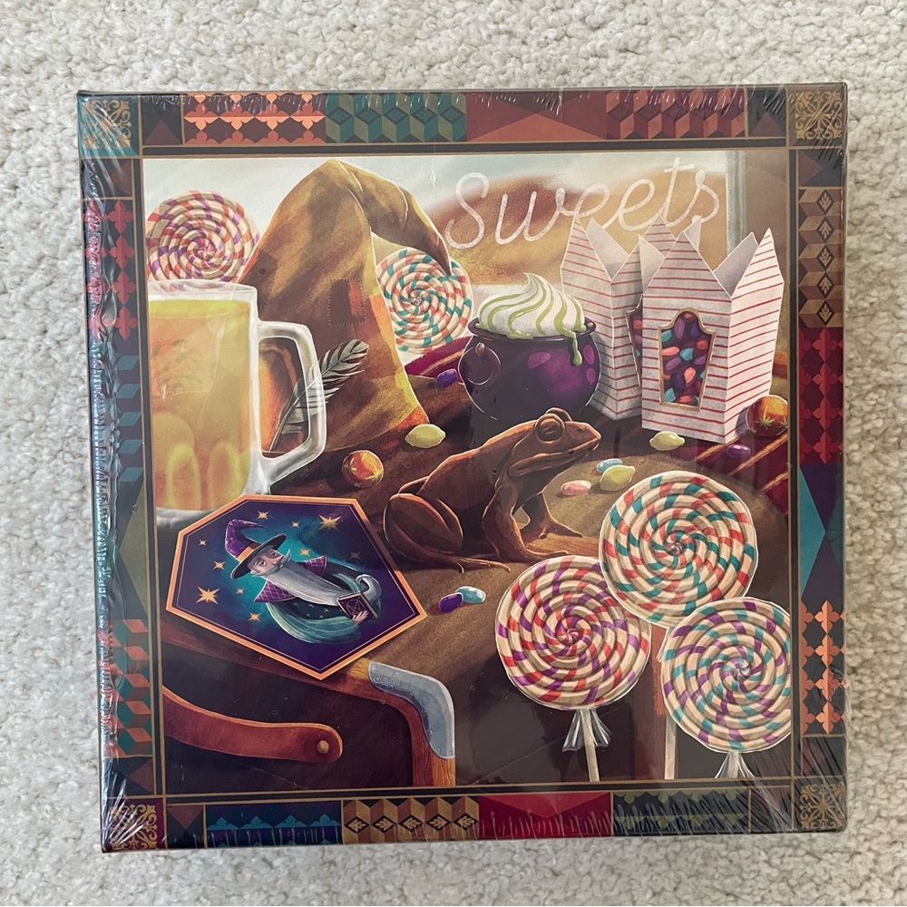 LitJoy Harry Potter Sweets and Treats Theme Art 300-Piece Puzzle